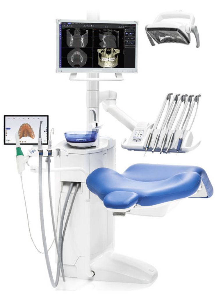 En Planmeca Compact i5 dental unit