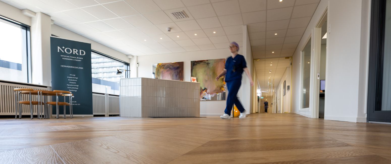 Klinikindretning – indretning af reception